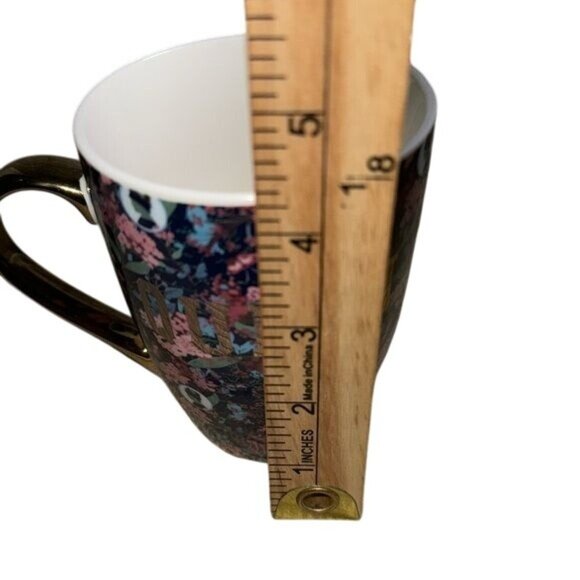 Bridgerton Queen Floral Mug With Gold Handle Hand Wash Only - Picture 5 of 6